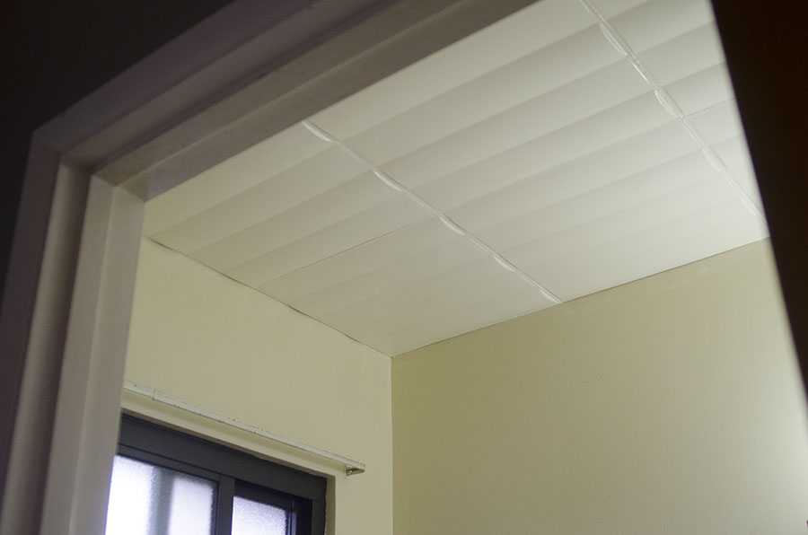 Diy 3d Wall Paneling On Ceilings For An Easy Small Room