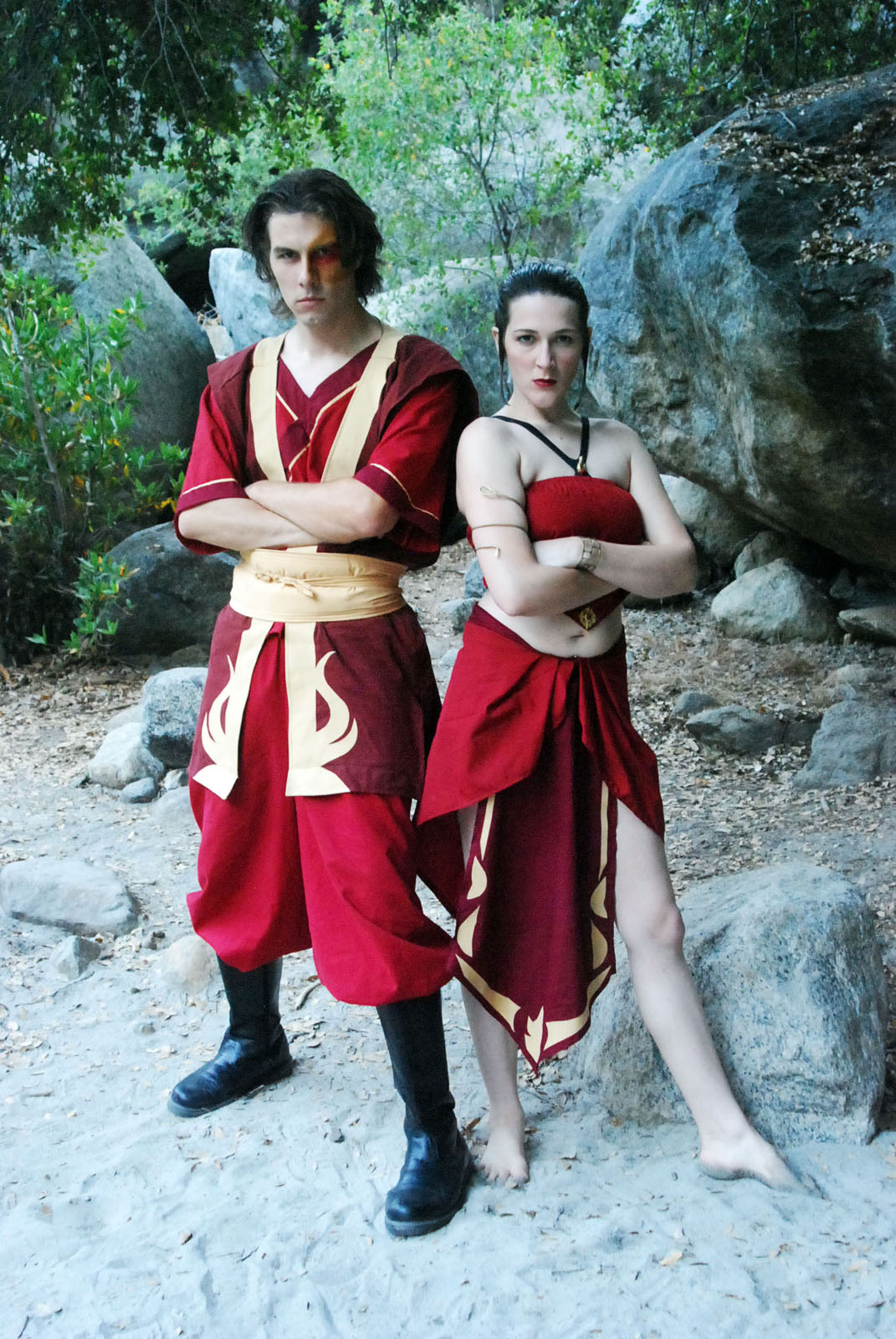 cosplay Avatar airbender the last