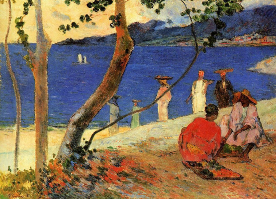 paul-gauguin-a-seashore-1887