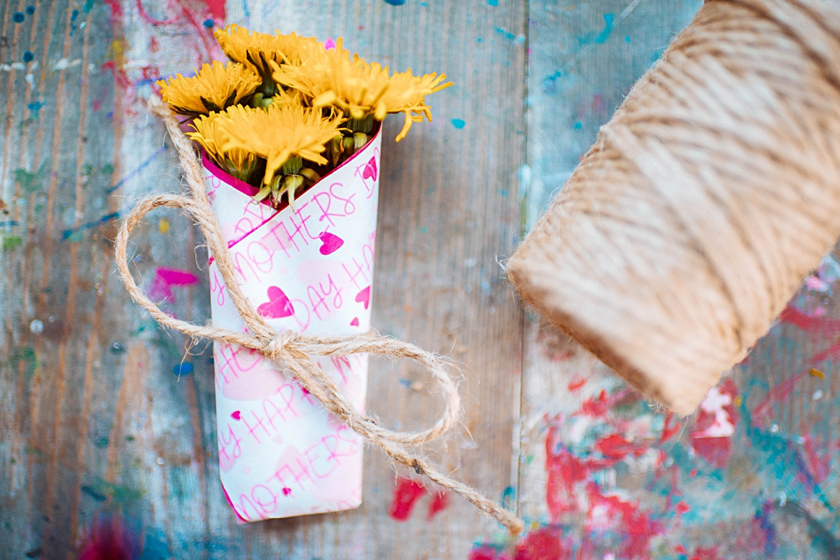 Dandelion Tissue Paper Flowers