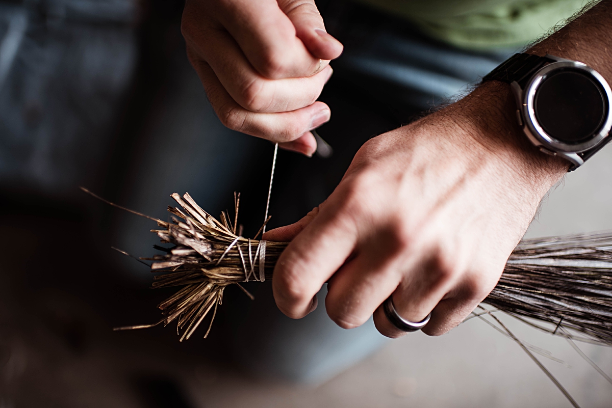 How to Make a Witch’s Broom or Besom From a Store Bought Broom ...